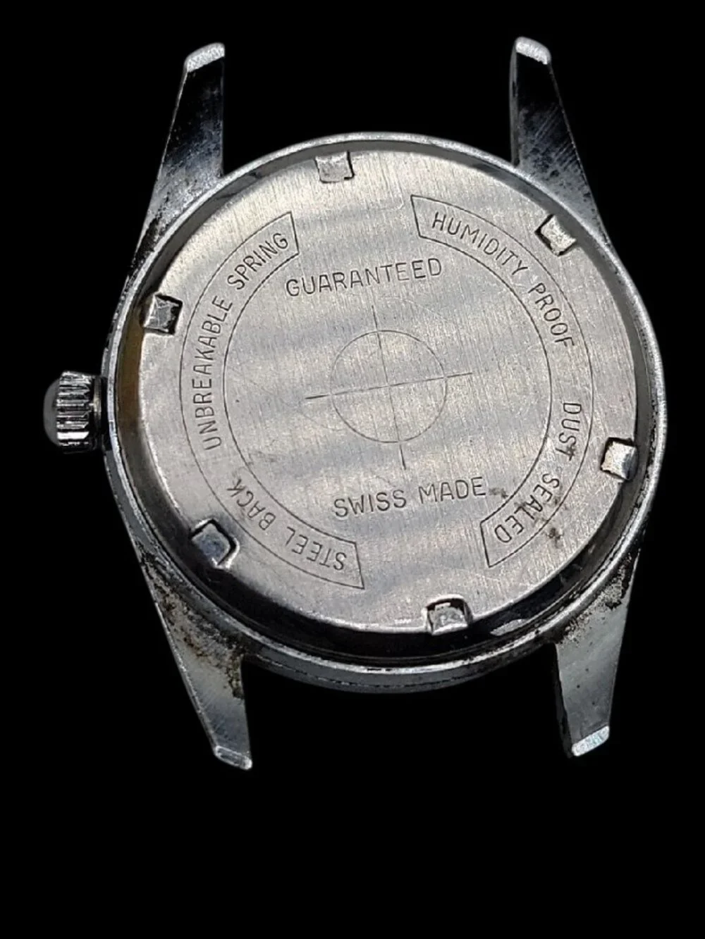 Vintage VMac Mens Watch Very Rare Runs Well Edward A Waldman Movement 1 Jewel